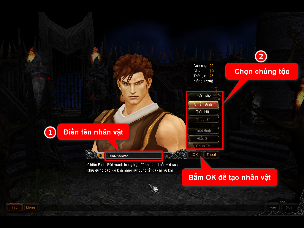 Chức năng chính của Game MU Phục Sinh