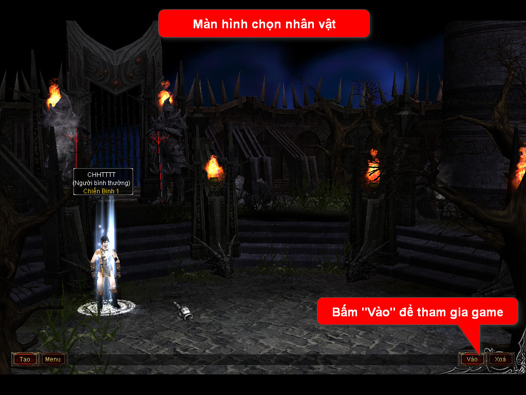 Chức năng chính của Game MU Phục Sinh